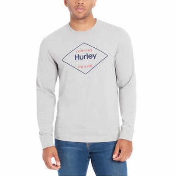 Hurley Men’s Long Sleeve Graphic Tee XL - Picture 1 of 5
